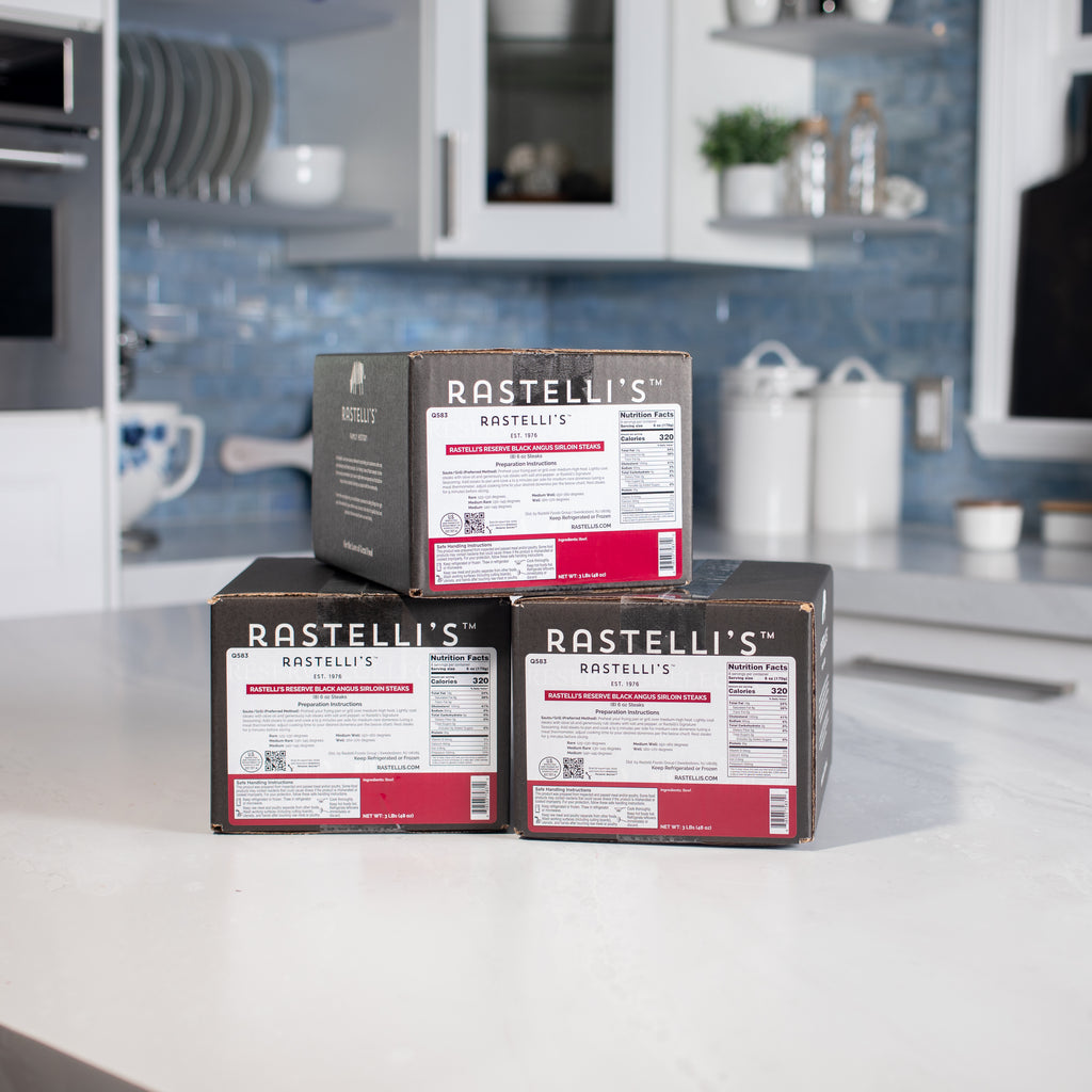 Rastelli's Beef Sirloin Steaks