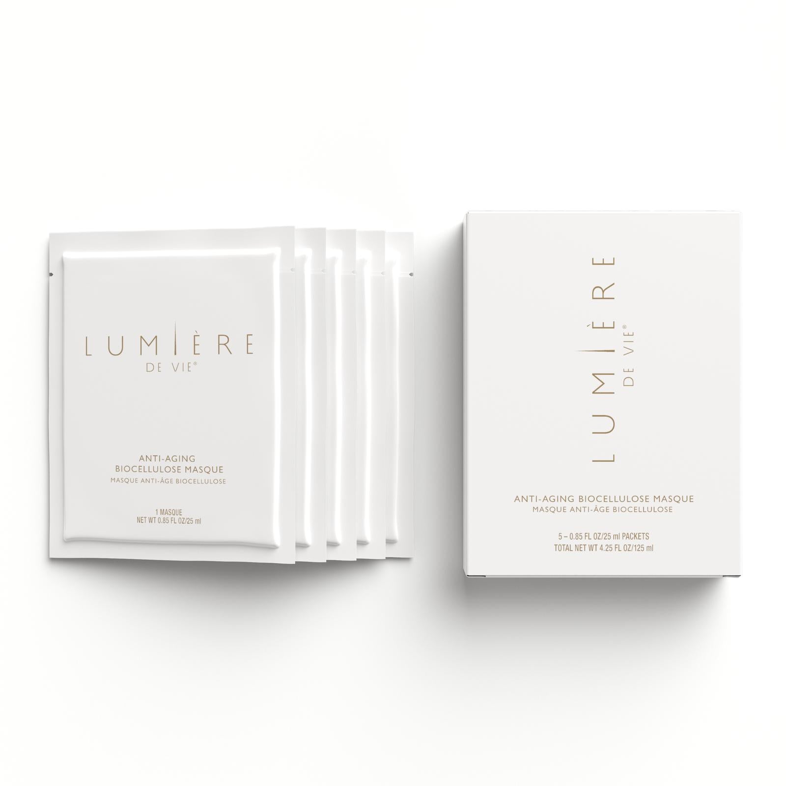 nutraMetrix Lumière de Vie® Anti-Aging Biocellulose Masque