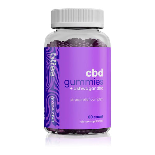 Bliss® CBD軟糖+南非醉茄