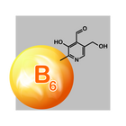 image of molecule with B6 on it