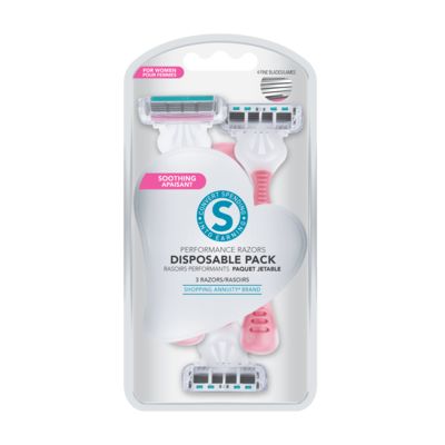 Shopping Annuity® Brand Performance Razors Disposable Pack for Women