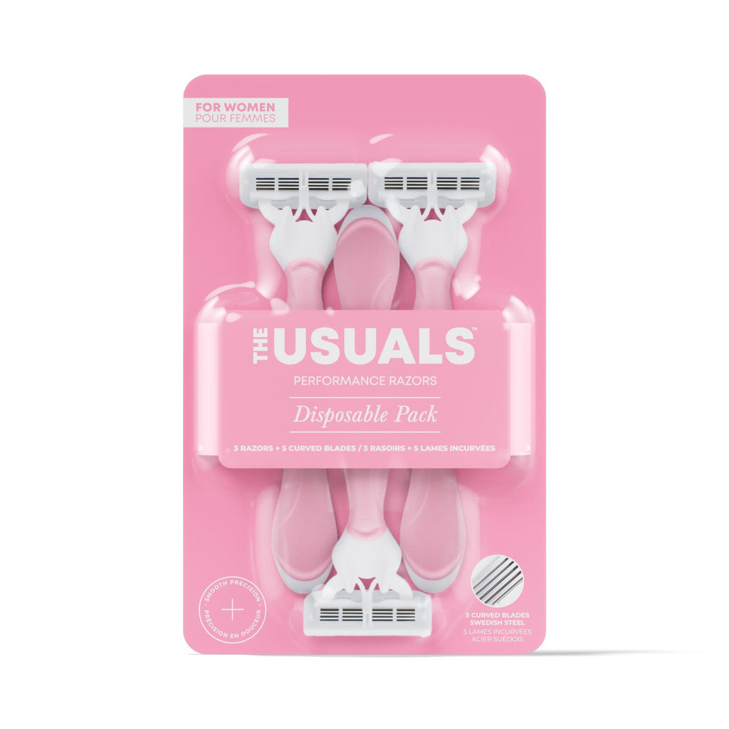 The Usuals™ Performance Razors Disposable Pack for Women