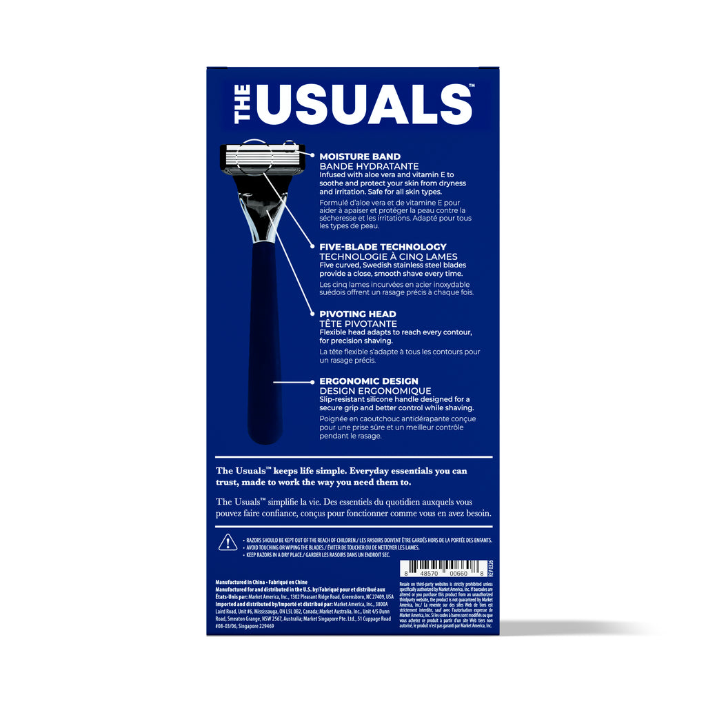 The Usuals™ Performance Razor Shaving System