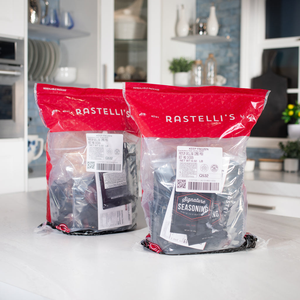 Rastelli's Burger, Steak and Chicken Grilling Bundle Pack