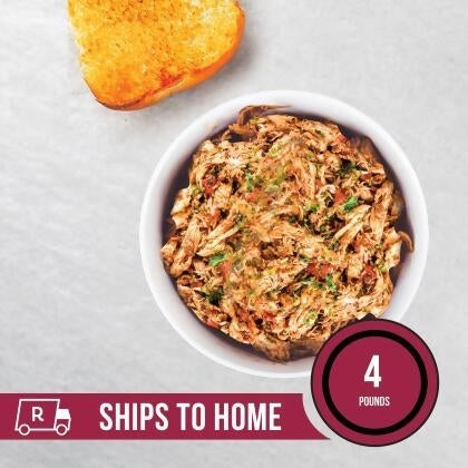 Rastelli's Pulled Chicken in BBQ Sauce 4 - 1lb Packages