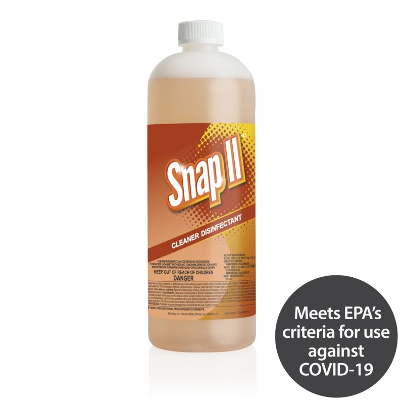 SNAP II Cleaner Disinfectant