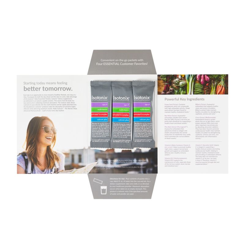 nutraMetrix Isotonix® Daily Essentials Trial-Sized Marketing Packs - Pack of 10
