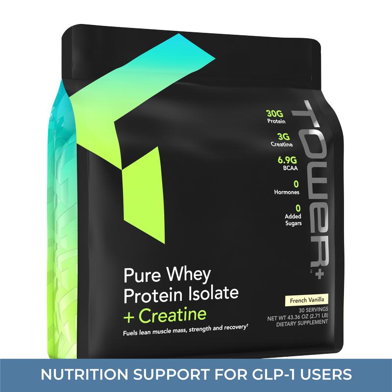 nutraMetrix® Tower+™純分離乳清蛋白+肌酸