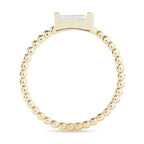 ADRIENNE - Spiraled Baguette Ring