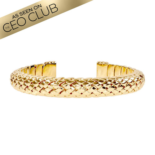 VALERIA – Woven Cuff Bracelet