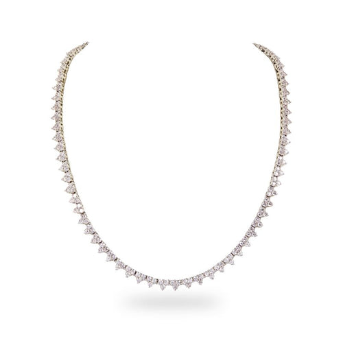 CHARLOTTE – Cluster Tennis Necklace