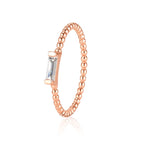 ADRIENNE - Spiraled Baguette Ring