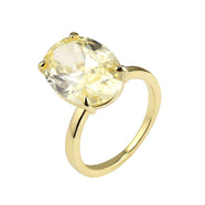 Dev - SIMONE – Yellow Diamond Simulant Ring