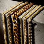 SELENA – Pave Cuban Link Chain