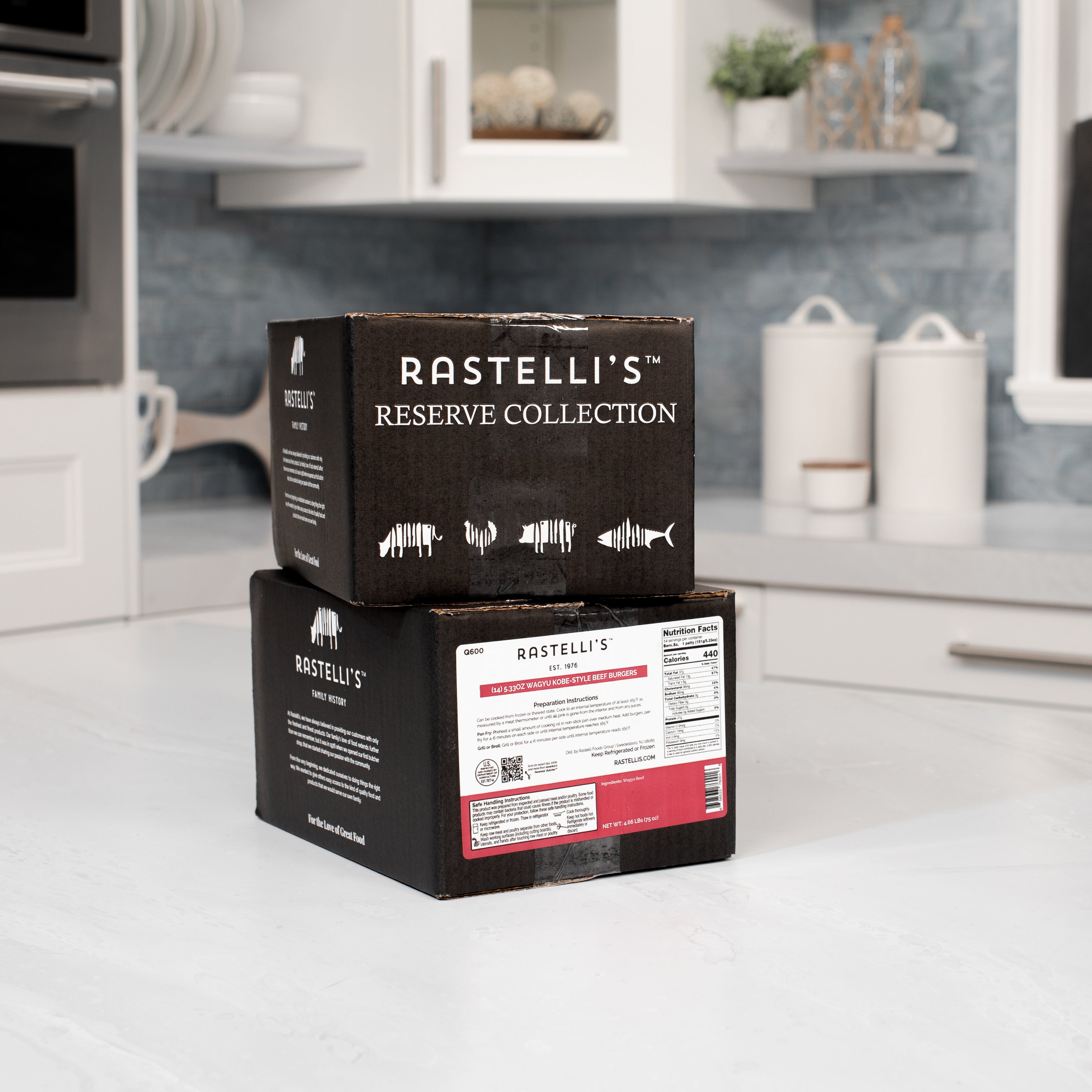 Rastelli's Wagyu Beef Butcher Burgers