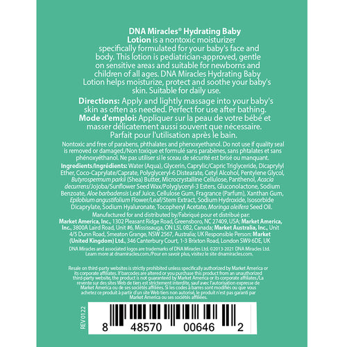 DNA Miracles® Hydrating Baby Lotion