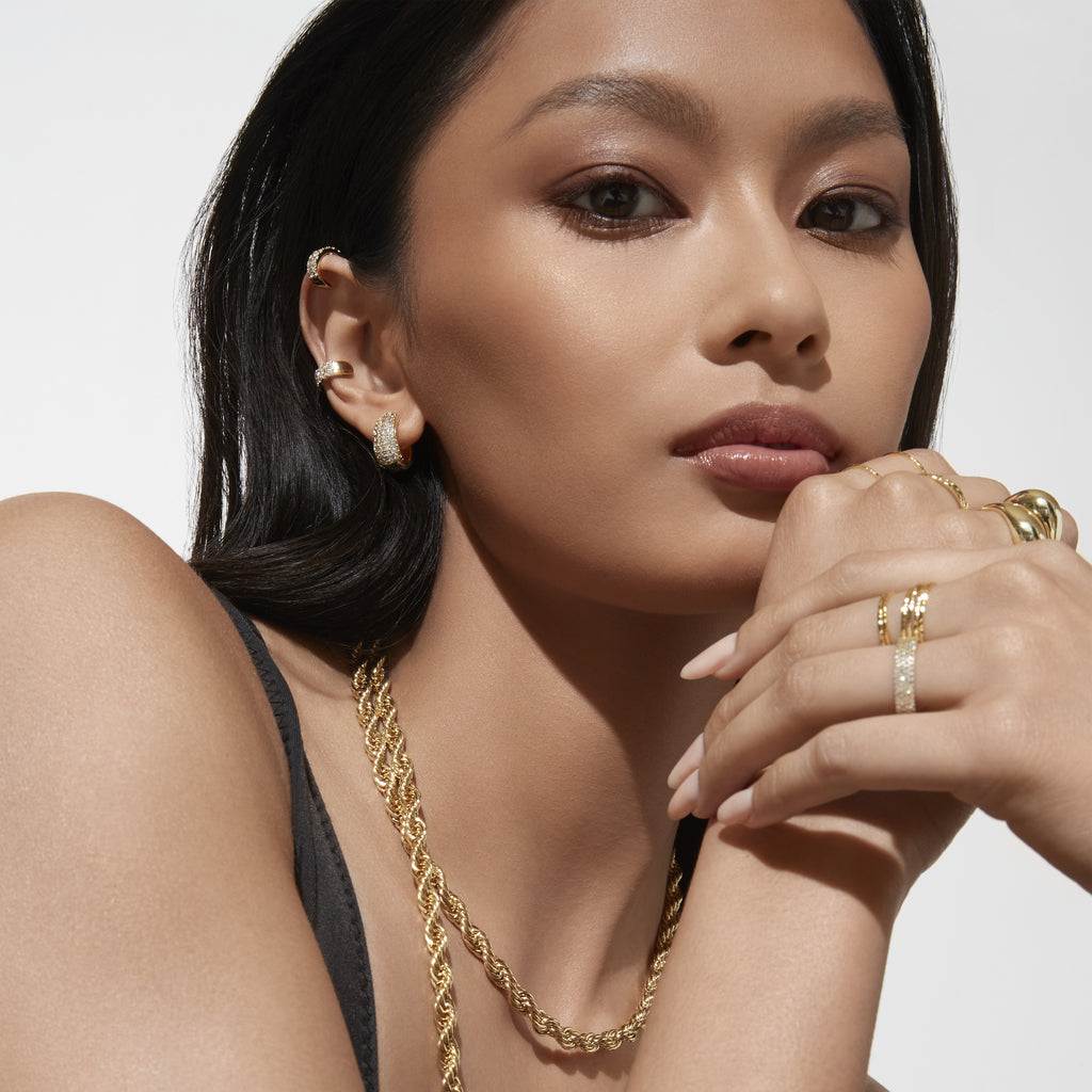 VIVIAN – Pave Ear Cuff