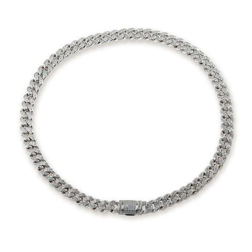 SELENA – Pave Cuban Link Chain