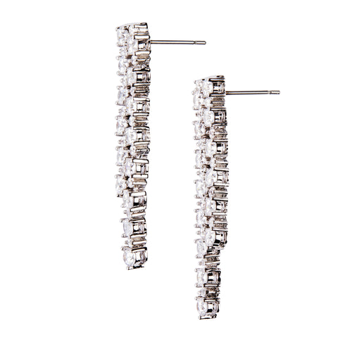 QUINN – Double Strand Earrings