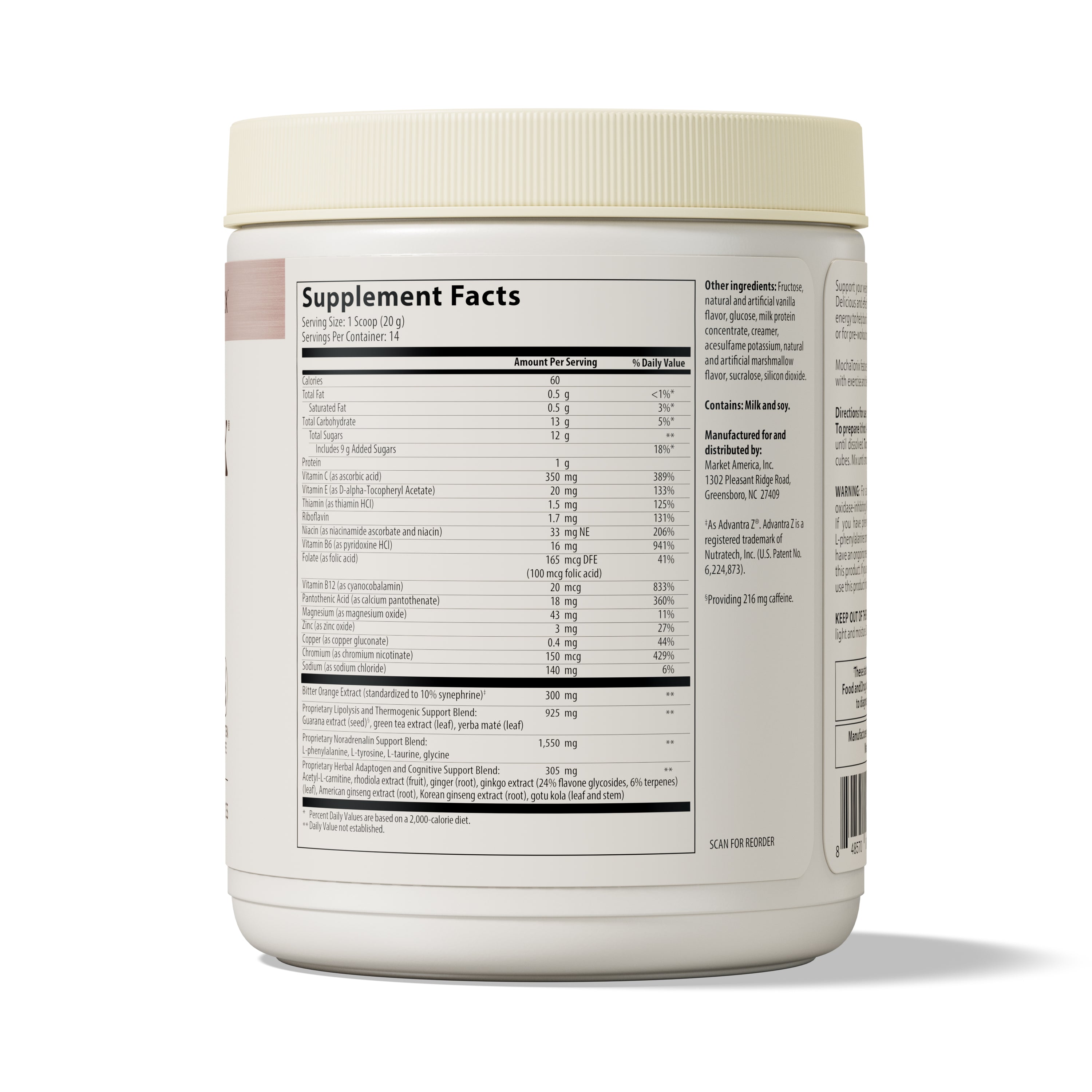 MochaTonix® Single Canister