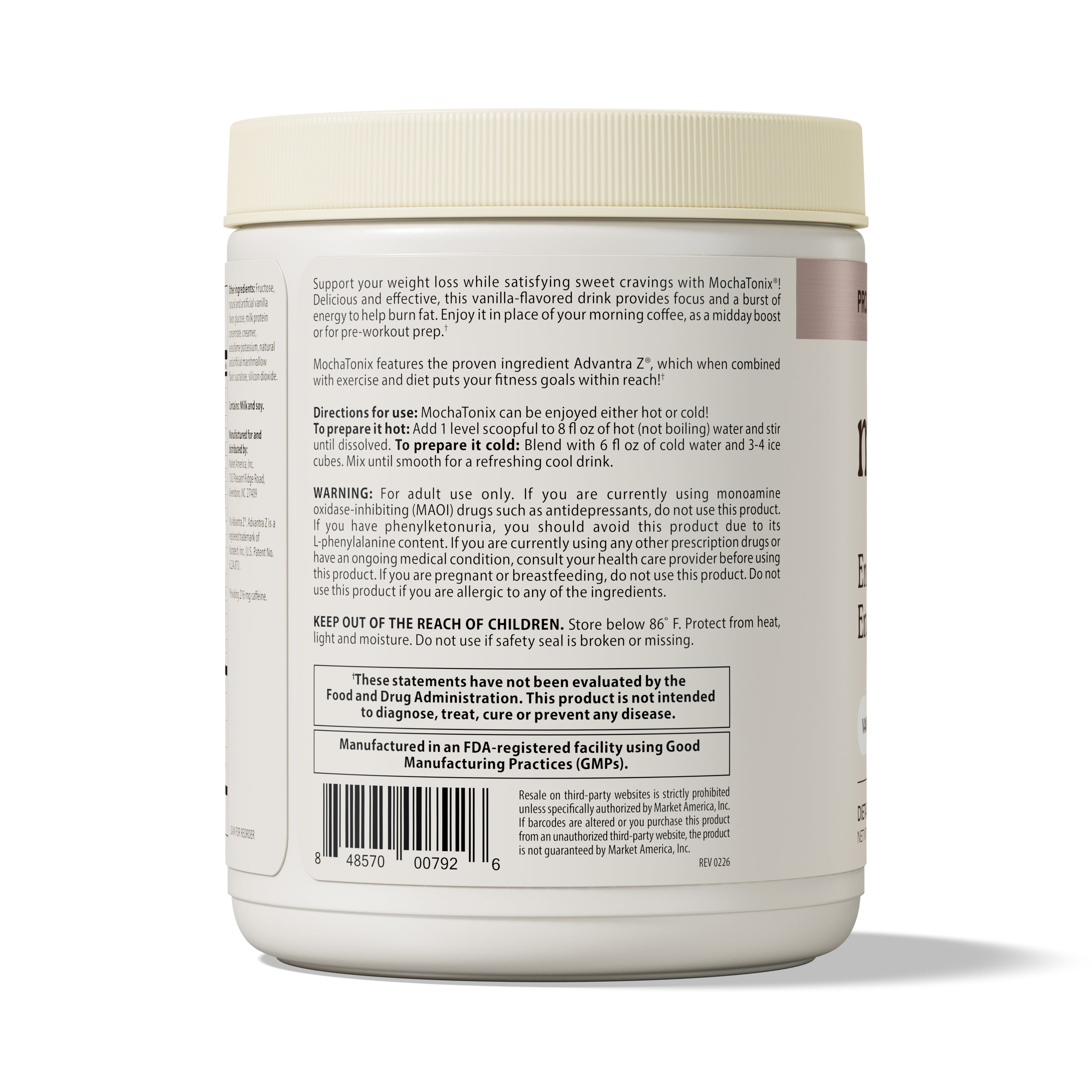 MochaTonix® Single Canister