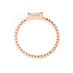ADRIENNE - Spiraled Baguette Ring